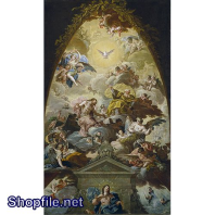 Tranh sơn dầu cuộc sống giãn dị